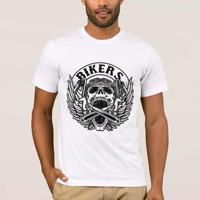 Camiseta Bikers (Frente)