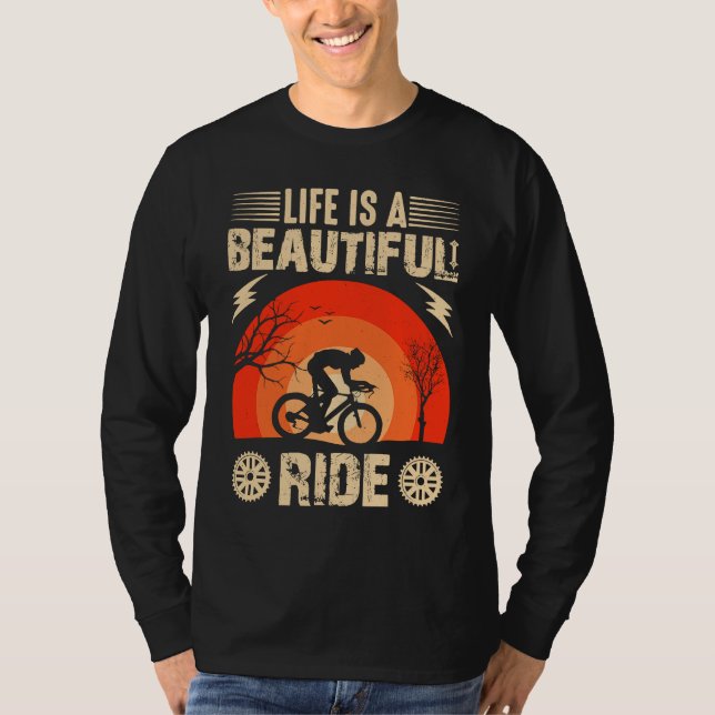 Camiseta Biking and Cycling   13 (Frente)