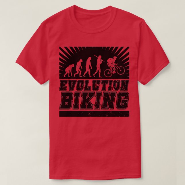 Camiseta Biking Evolution (Frente do Design)
