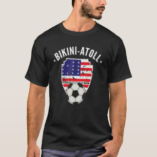 Camiseta Bikini Atoll Soccer Bandeira Futebol Bikini Impren