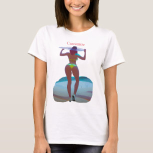 Camiseta Bikini Booty Beach Girl Thunder_Cove