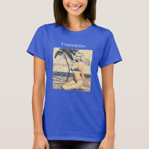 Camiseta Bikini - Modelo Thunder_Cove da Loira de Kneeling