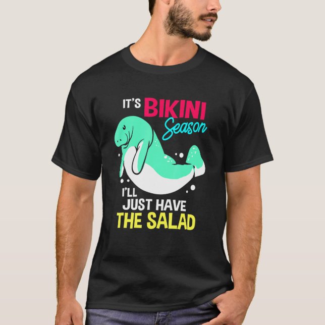 Camiseta Bikini Season Summer Manatee (Frente)