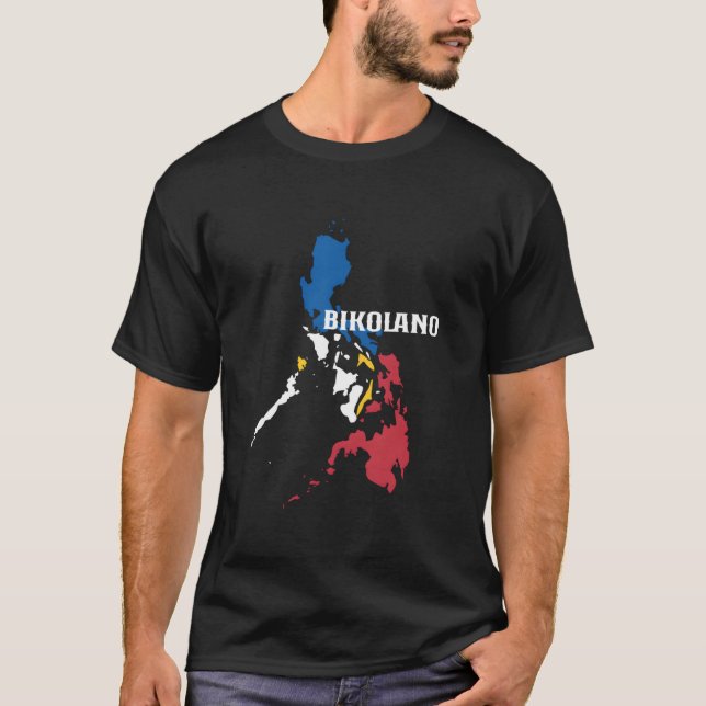 Camiseta Bikolano para Filios e Filias de Bicol (Frente)