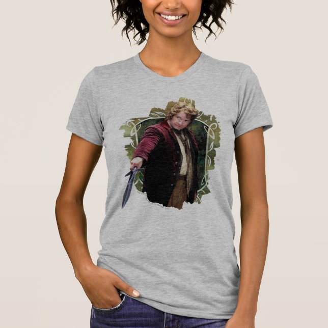 Camiseta BILBO BAGGINS™ com espada (Frente)