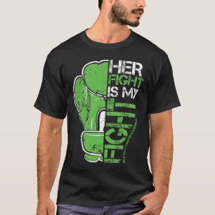 Camiseta Bile Duct Cancer Sua Luta É Minha Luta Boxando Glo