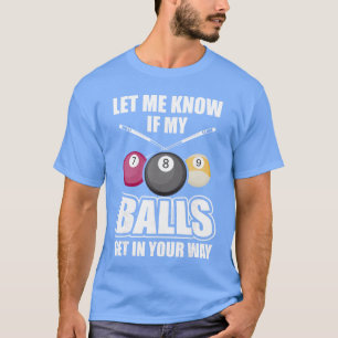 Camiseta Bilhão Bola 8 Jogue Taco de Sinuca Bilhar Gi