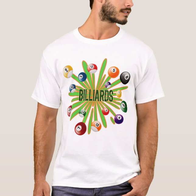 CAMISETA BILHAR (Frente)