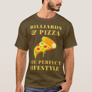 Camiseta Bilhar De Vida E Pizza