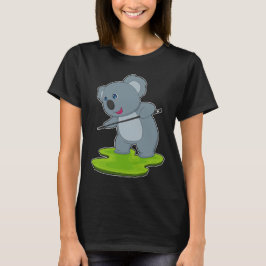 Camiseta Bilhar Koala Esportes com Taco