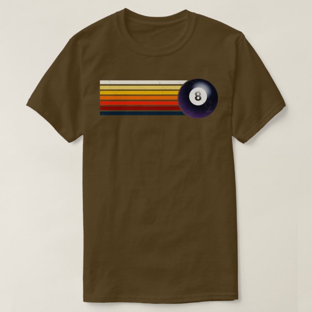 Camiseta Bilhar Retroativo 1 (Frente do Design)