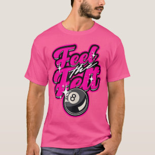 Camiseta Bilhares De Bola De 8 Pés O Sentido