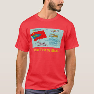 Camiseta Bilhete do passageiro de Aeroflot
