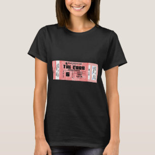 CAMISETA BILHETES PARA CONCERTO DE ROCK CLÁSSICO - THE CARS