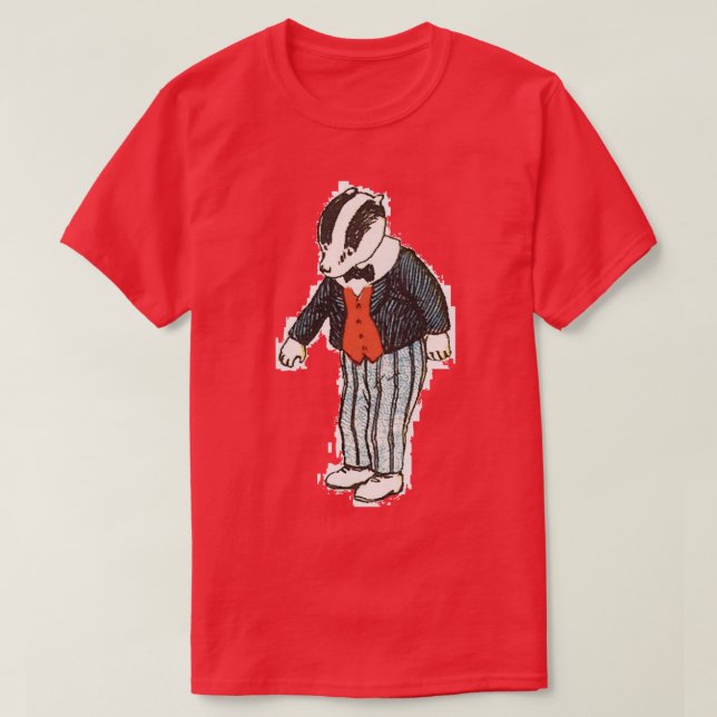 Camiseta Bill Badger (Frente do Design)
