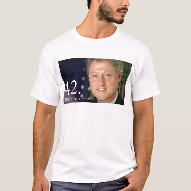 Camiseta Bill Clinton (Frente)