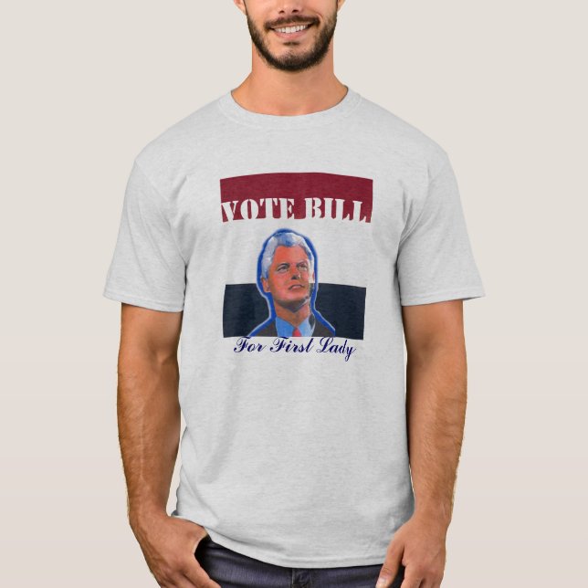 Camiseta Bill Clinton (Frente)
