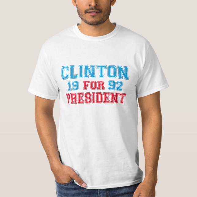 Camiseta Bill Clinton 1992 (Frente)