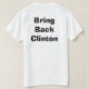 Camiseta Bill Cliton (Verso do Design)