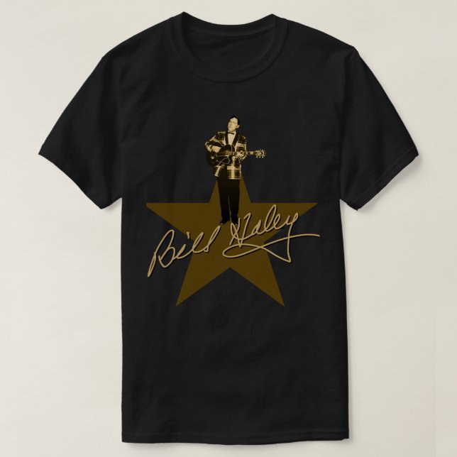 Camiseta Bill Haley Signature (Frente do Design)
