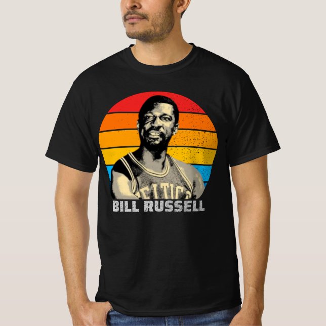 Camiseta Bill Russell Memories Retro (Frente)
