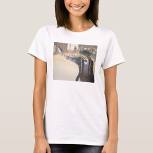 Camiseta "Bill selvagem" Hickok (1837-76) demonstra sua