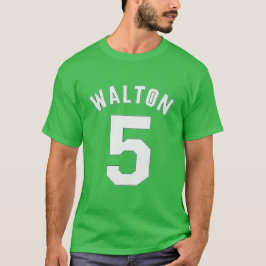 Camiseta Bill Walton Cara de basquete, Bill Walton 5