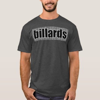 Camiseta Billards preto e branco