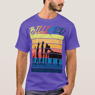 Camiseta Billiard ama o engraçado "Gift Idea Triblend"