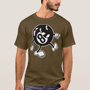 Camiseta Billiard Ball toon 8Ball