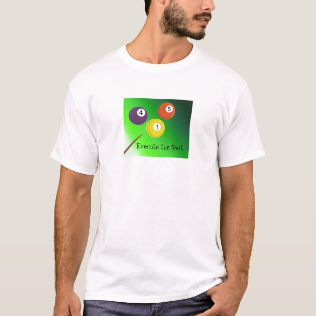 Camiseta Billiard Balls (Frente)
