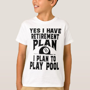 Camiseta Billiard Billiard Piscina Sim Eu Tenho Uma Reforma