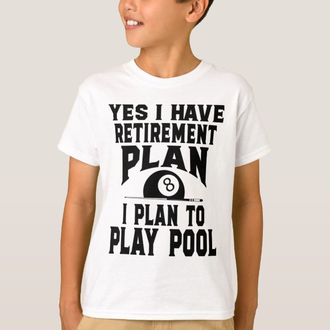 Camiseta Billiard Billiard Piscina Sim Eu Tenho Uma Reforma (Frente)