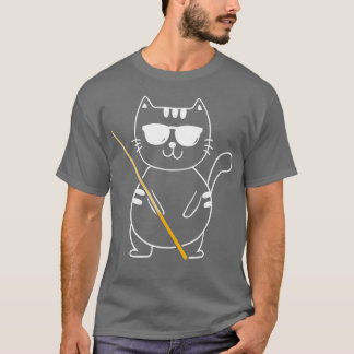 Camiseta Billiard Cat - Piscina de 8 bolas do Billiard Play