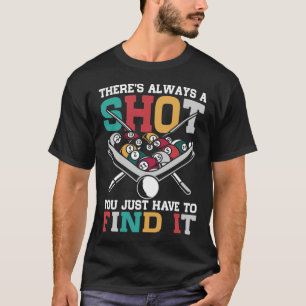 Camiseta Billiard Cote Engraçado 8 Jogador de Bola
