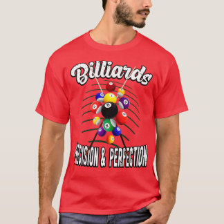 Camiseta Billiard Piscina Billiard Vintage 8Ball