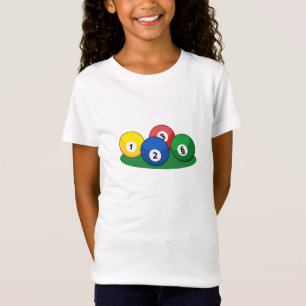 Camiseta Billiard Piscina Snooker Balls