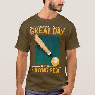 Camiseta Billiard Team para um Billiard Lover