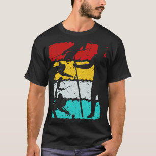 Camiseta Billiards 8 Ball Retro Design para Piscina Player