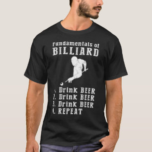 Camiseta Billiards & Beer: A Tee da Combinação Perfeita