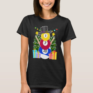 Camiseta Billiards bolas de bilhar bilhar vigaristas