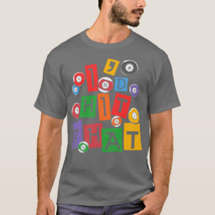 Camiseta Billiards Cotação Piscina Billiards Id do Jogador