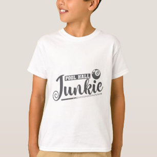 Camiseta Billiards Entusiasticos do Hall piscina