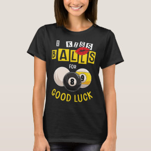 Camiseta Billiards Piscina 8 Ball Snooker Female Billiard P
