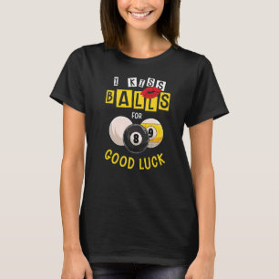 Camiseta Billiards Piscina 8 Ball Snooker Female Billiard P