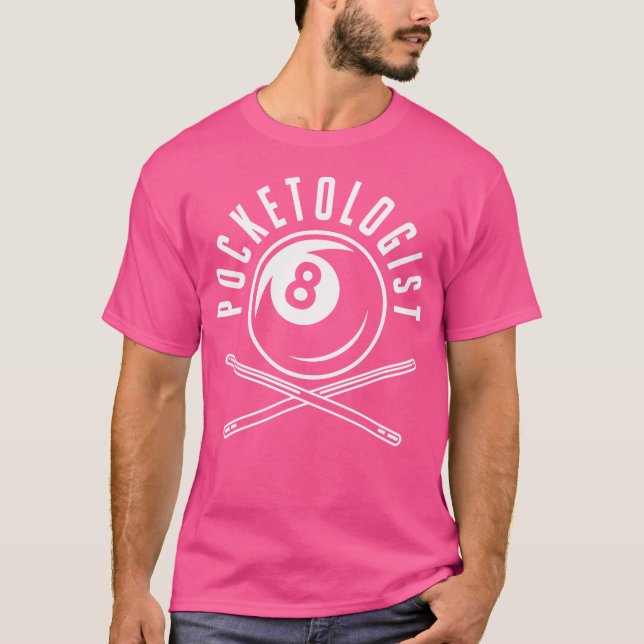 Camiseta Billiards Pocketologista (Frente)