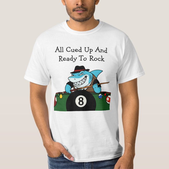 Camiseta Billiards Pool Hall Rebel Funny Tshirts (Frente)