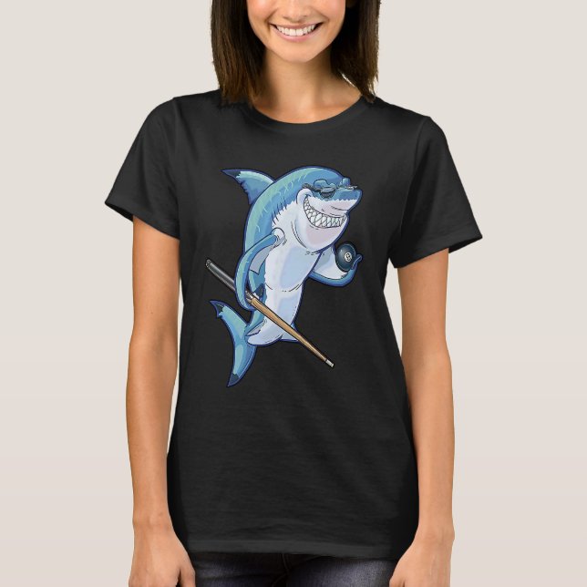 Camiseta Billiards Pool Shark (Frente)