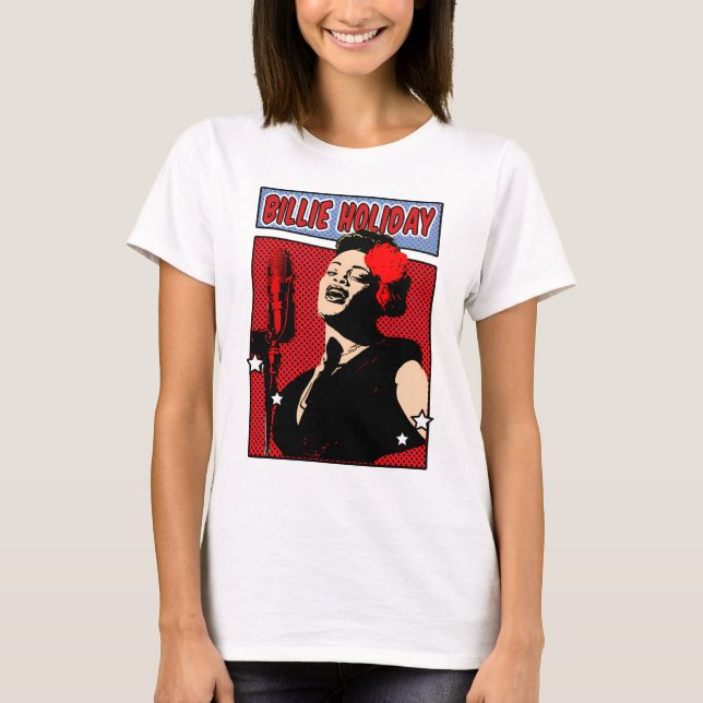 Camiseta Billie Holiday (Frente)