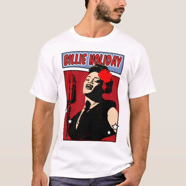 Camiseta Billie Holiday (Frente)